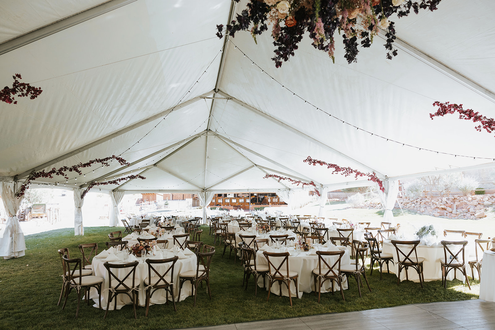 tented wedding